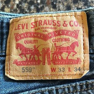Levi's Mens 559 Relaxed Straight Jeans